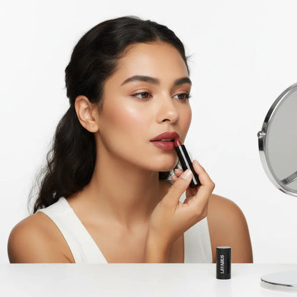 Luxury Cream Lipstick - Runway Red LAYAMUS®